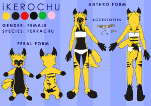 iKerochu ref sheet commission by ne0nbunny