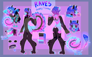 Husky Ref. Sheet by RavesHusky