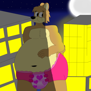 Mrjuniorzilla Obese night by wolfpuppy25