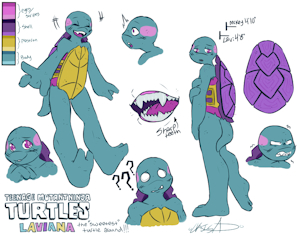 TMNT OC; Laviana by kisashika