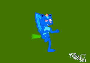A little spray by AcidSkunkWolf