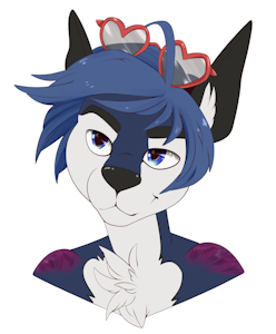 Red glasses by swix