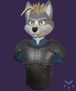 Koros Whitefang Bust by ChromaKoros