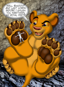 Simba's Royal Paw Sandwich by Zenobius