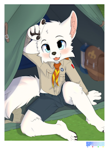 [Commission] Boy scout camp by Spunkie