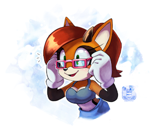 Anna's new glasses by AnnaSama