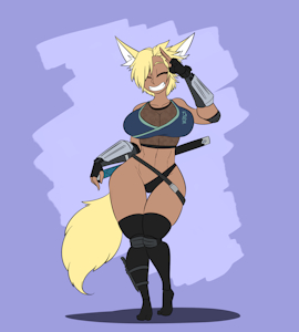 Karaken's Ninja Sista by Kaboozle