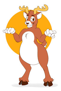 Bucky Deerling Full Bodied Commission by VampireMeerkat by buckydeerling