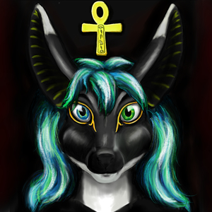 Derpy Jackal Icon by Zyrena