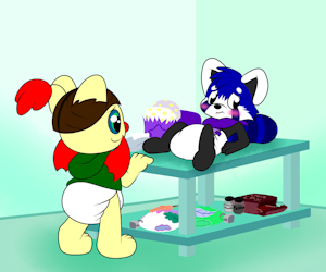 Diaper Change by Pumpkaboo