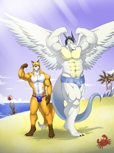 Hot Speedo day ;-) by JCFox