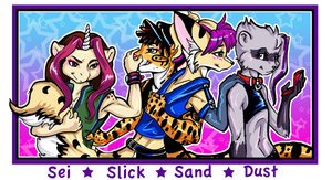 Main Characters by AuraDeva
