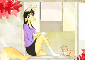 Time of reflection by Asurakitsune