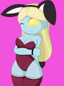 Playboy Bunny Melody by DreamEclipseWolf