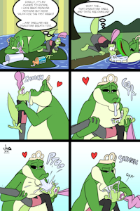 [C] No escape from the frog princess! by JAMEArts
