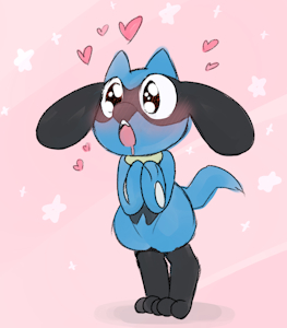 Riolu! by sashtrash