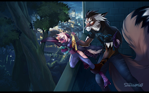 [comm] for Shiron "Night thief" by Shaki