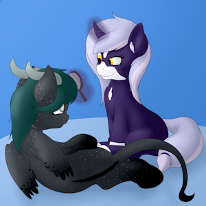 Brushy Brushy - Commission by cremedelaclop