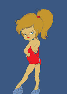 Brittany Miller - the slut by Derracias35