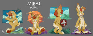 Miraj the Pooka by pandapaco