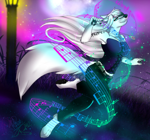 Just Feel the Music .:Cms:. by WolfLady