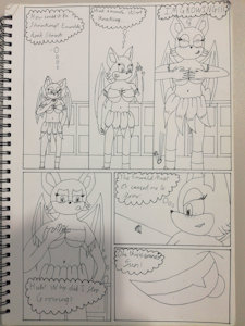 Rouge's big night pg5 by zerosonicdrive