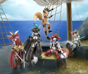 Pirate Depicting pirates, not a pirated picture co by ABD
