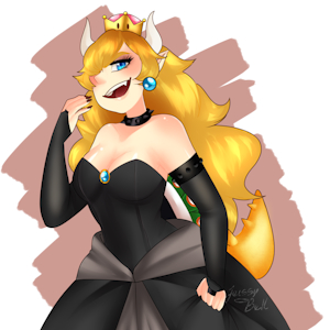 Bowsette by Jessekey