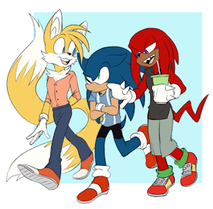 Gotta hang out with your boys [C] by snowcanine