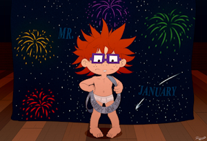 Chuckie as Mr. January by Drai
