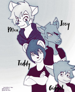 The boys express. by MaxieRedPanda