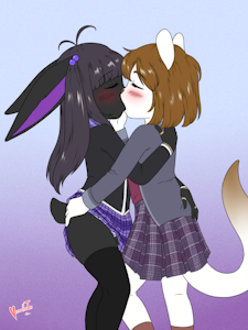 (C) Kiss ♥ by VermelhaTan