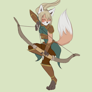 Wing it: Archer Fox by MiruPanda