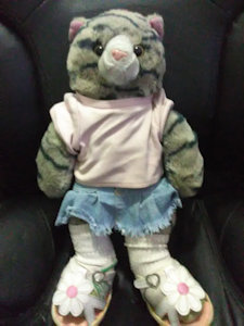 Cat girl plush by AlexHusky47