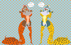 happy halloween     meow !  double treat by ladykaa