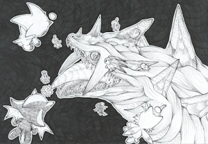 Inktober/Sonictober 2018 by Nowykowski7