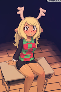 Deltarune - Noelle by lumineko