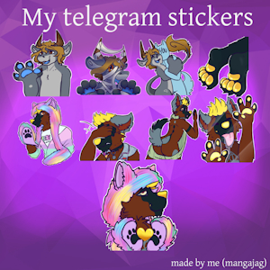 Telegram Stickers by mangajag
