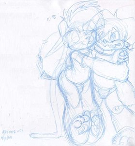 Little Roy Hugs by mjs