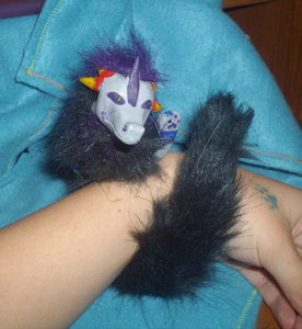ERIDEN clay doll up close by ShweeWolfCraftz