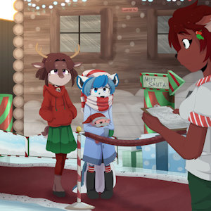 Mall Santa (1/2)~ by Ketzio