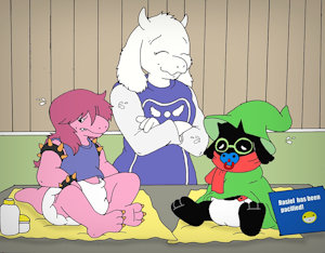 "Undertale:In the preschool!" by nelson88