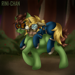 Sleepy riding by Rinikka