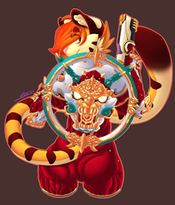 Alex as Nezha by Jarvarts