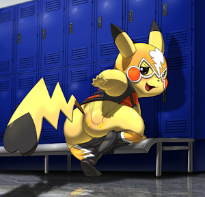 Commission - Pikachu Libre by LKIWS