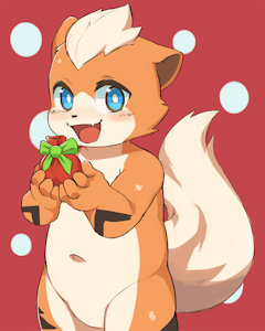 聖誕卡蒂狗 by MokiKun