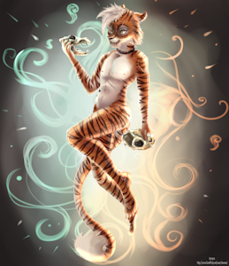 Fursona by OrangeStrippy