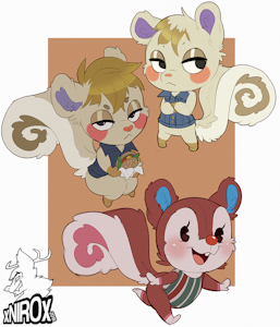 AC squirrels by Ragnarosslyng