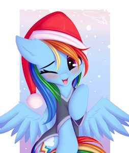 Fluffy Pony Girl by OmiArt