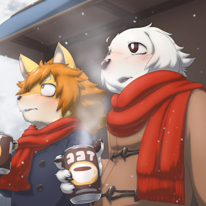 First Snow and Hot Chocolate by TsuchinokoDASH